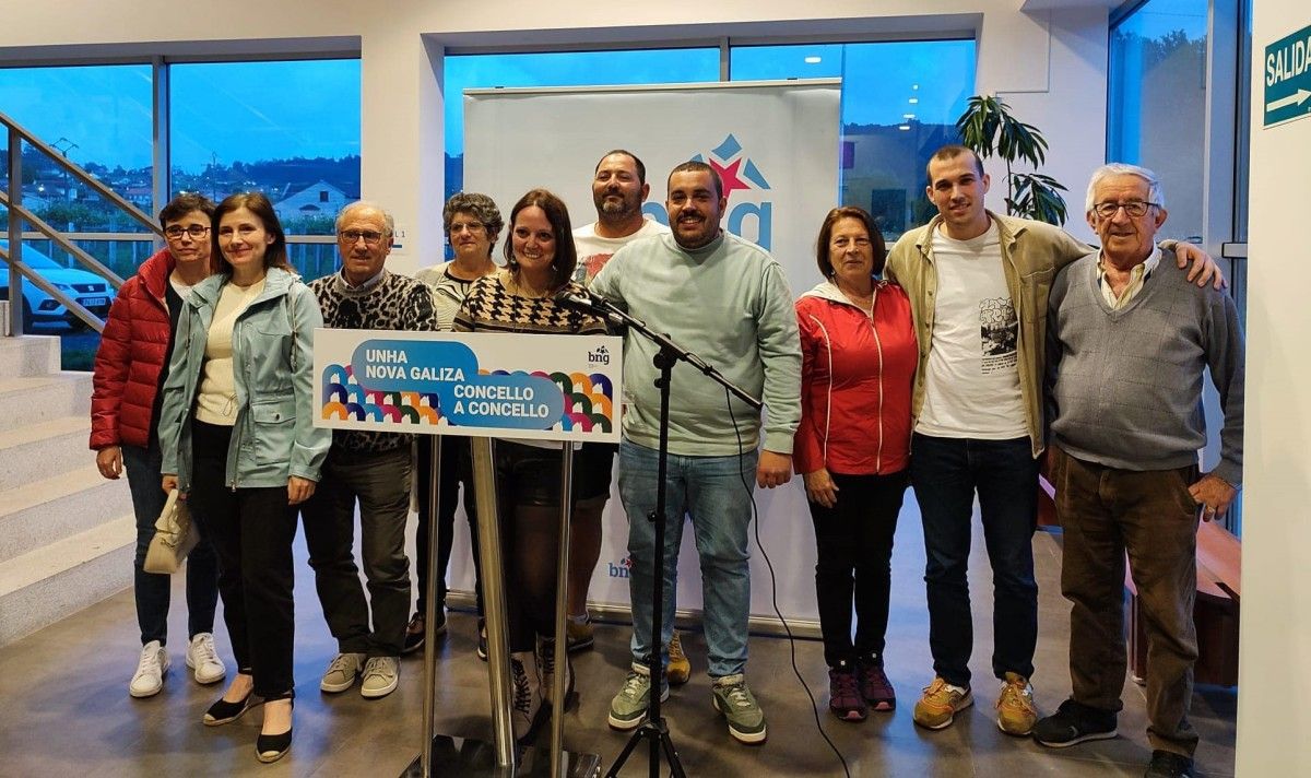 Presentación da candidatura do BNG en Ribadumia