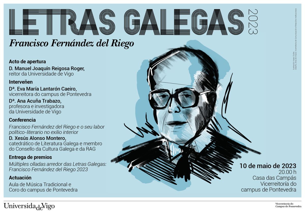 Actos da Universidade de Vigo polo Día das Letras galegas