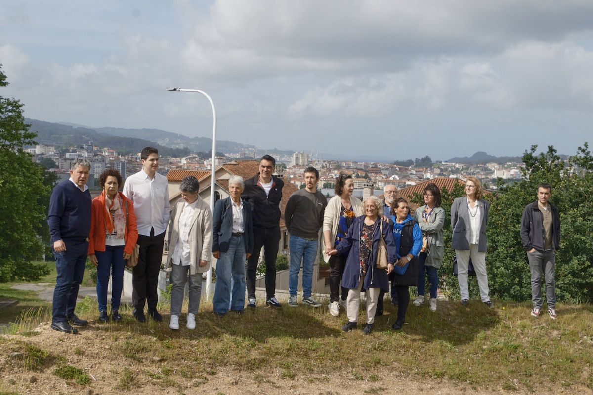 Lores presenta la propuesta del BNG para Monte Porreiro