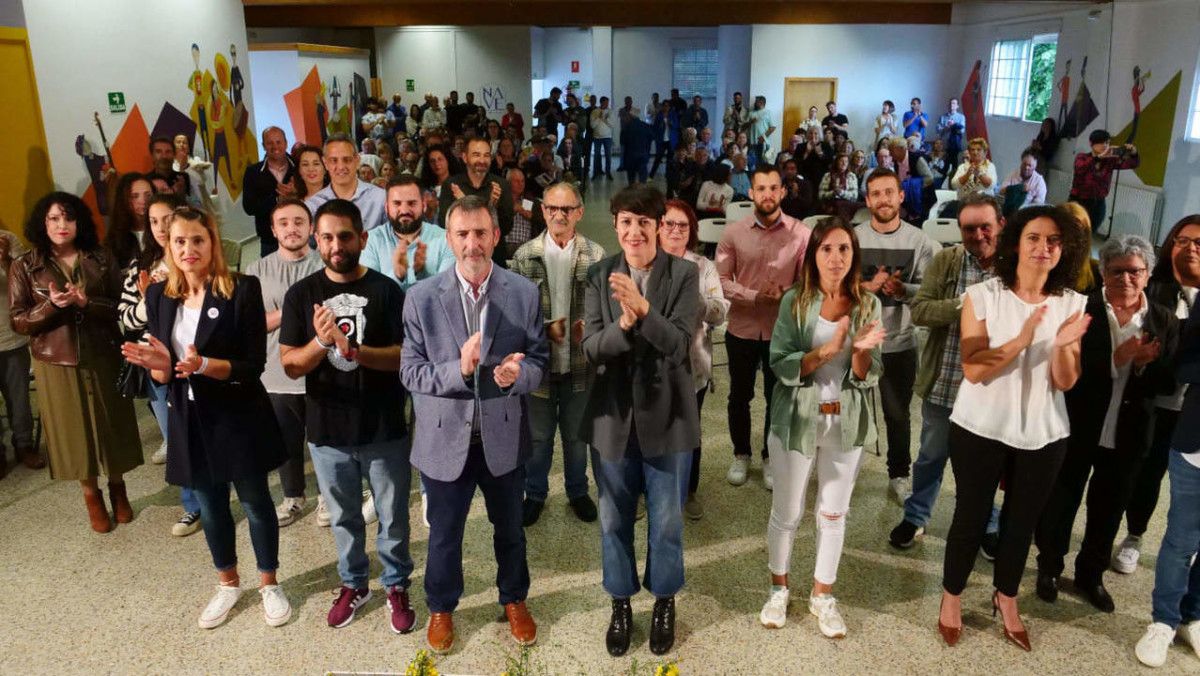 Presentación da candidatura do BNG en Barro