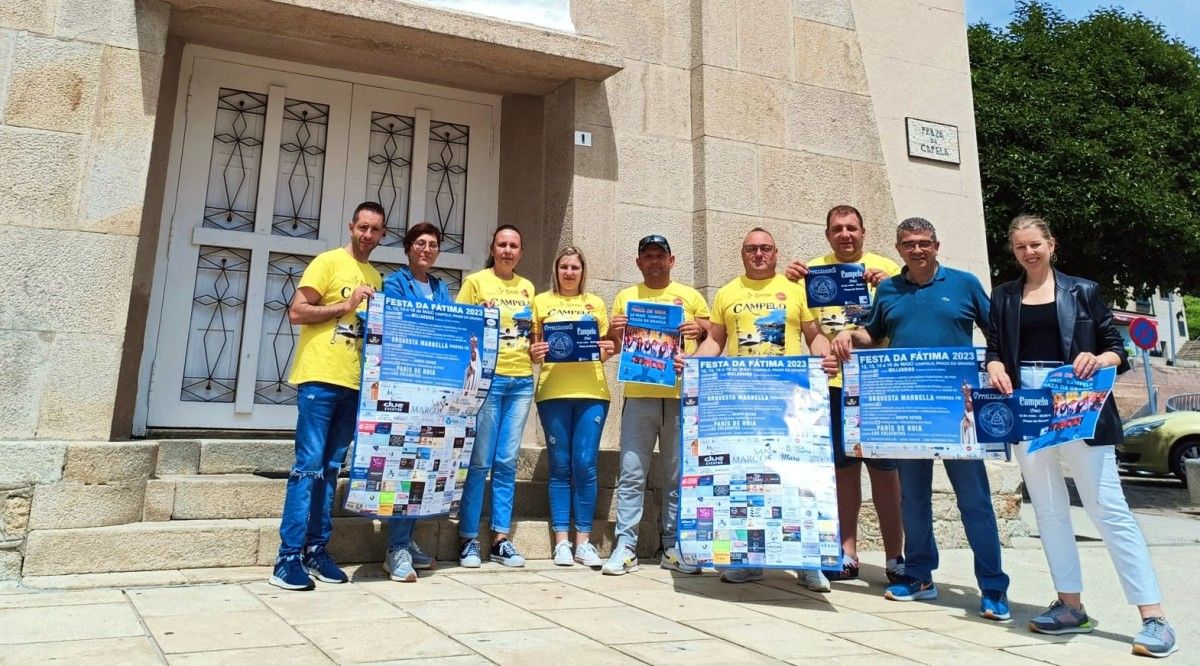 Presentación das Festas da Fátima en Campelo
