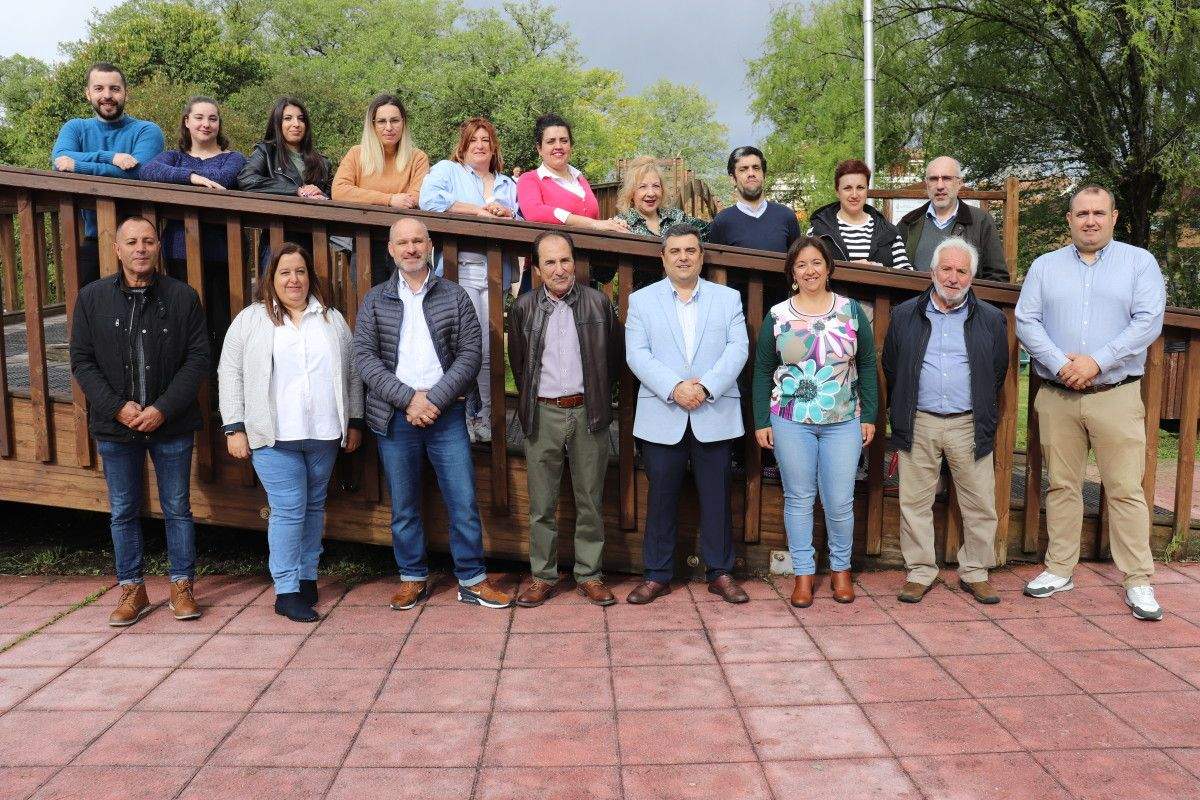 candidatura de Antón Xil, del PP, a la alcaldía de Ponte Caldelas