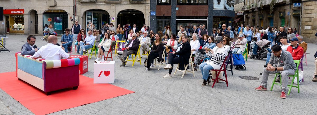 Acto 'Hoxe falamos de... Educación' del PSOE de Pontevedra