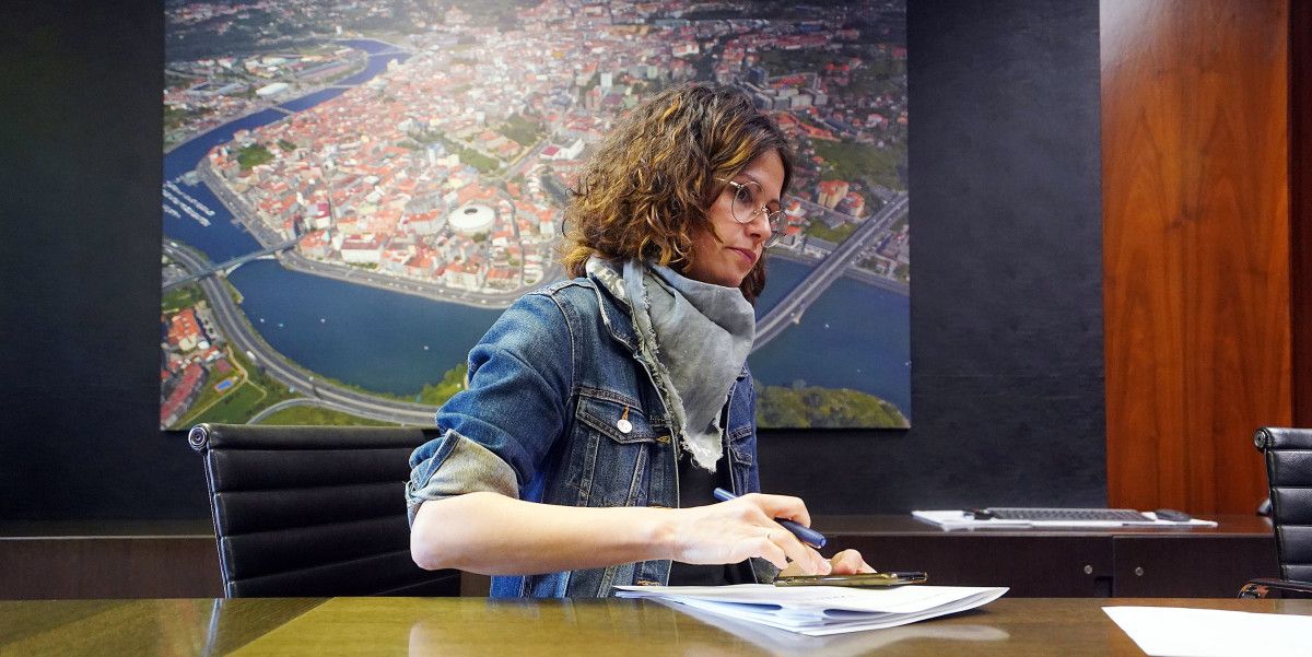 Anabel Gulías, portavoz del gobierno local de Pontevedra