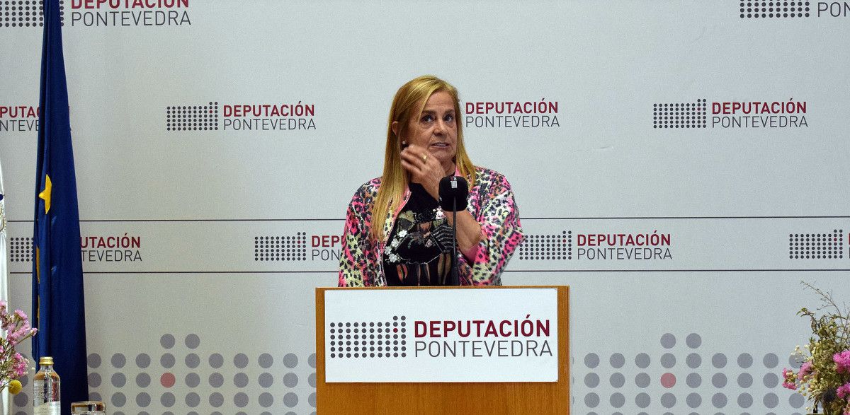 Carmela Silva, presidenta da Deputación Provincial