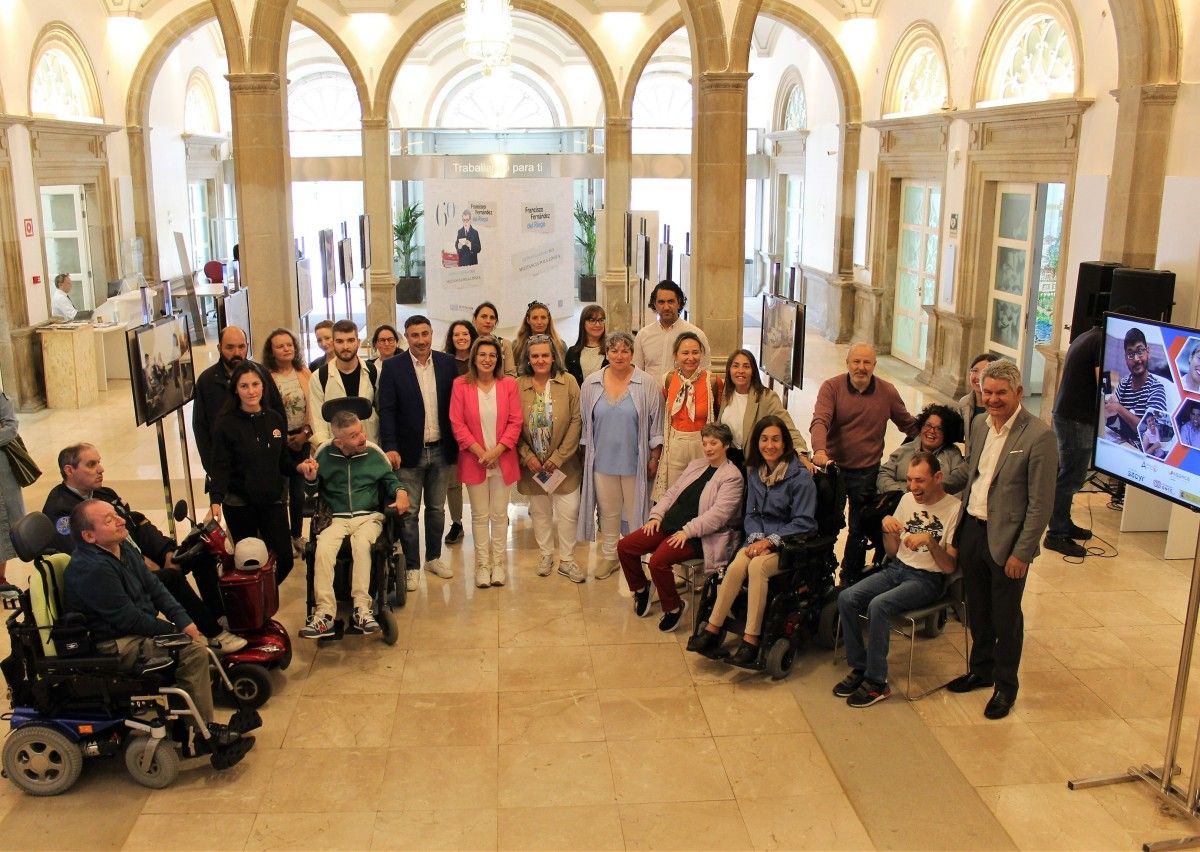 Inauguración da exposición 'Yo decido' de ASPACE