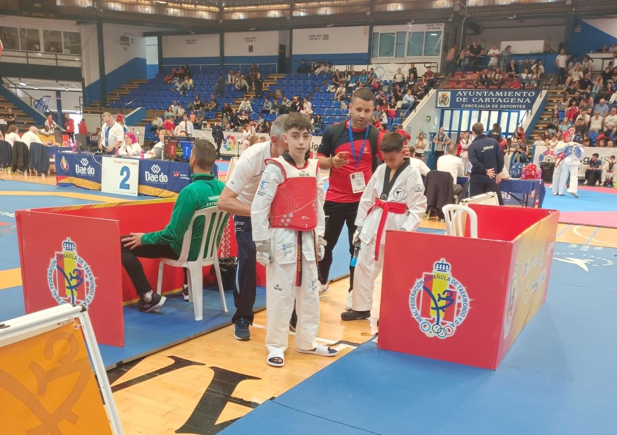 Nicolas Casas, taekwondista do Mace-Sport