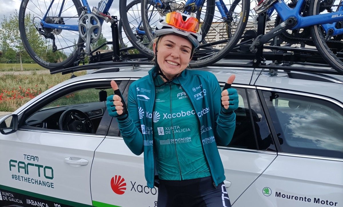 Michaela Drummond, ciclista do Farto