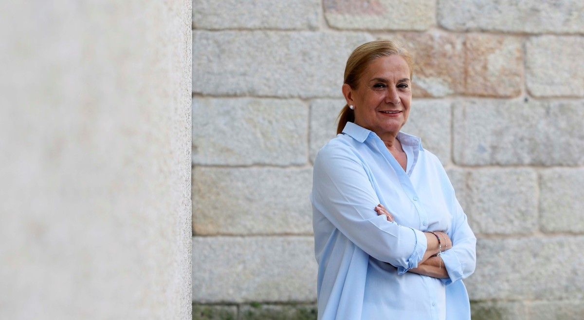 Carmela Silva, presidenta de la Deputación de Pontevedra