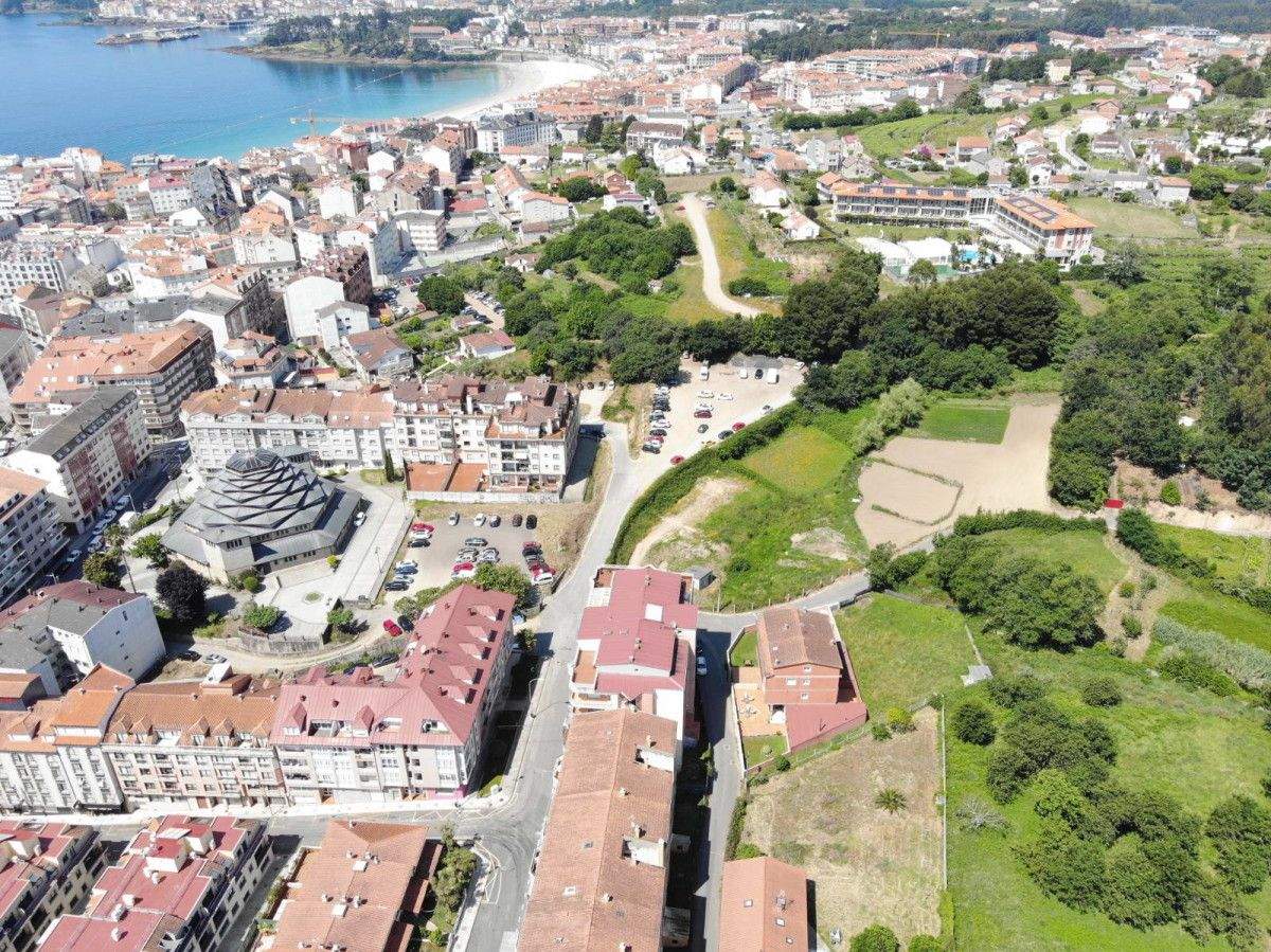 Vista aérea dos ámbitos urbanísticos PEI 15, PEI 16 e PEI 17