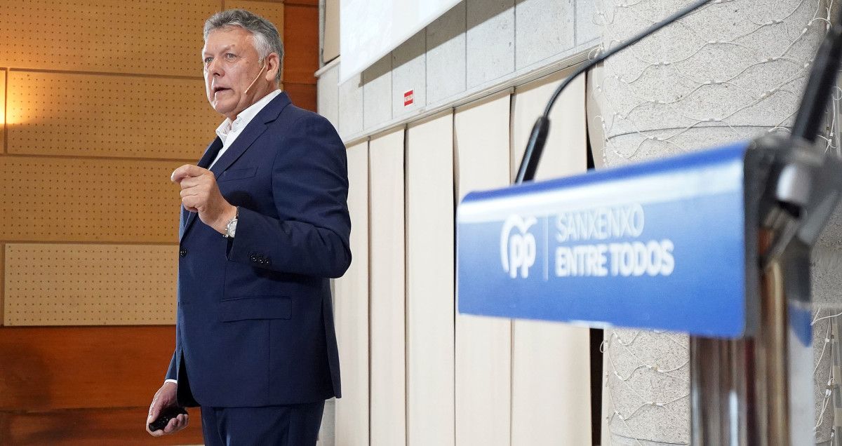 Telmo Martín, alcalde de Sanxenxo