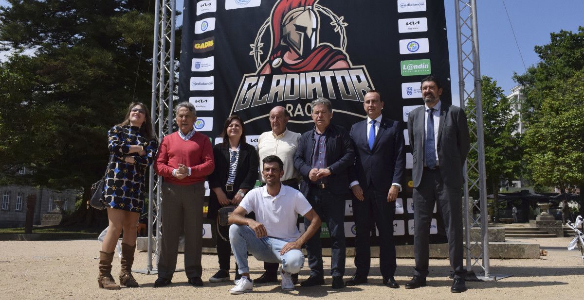 Presentación da oitava edición da Gladiator Race de Pontevedra