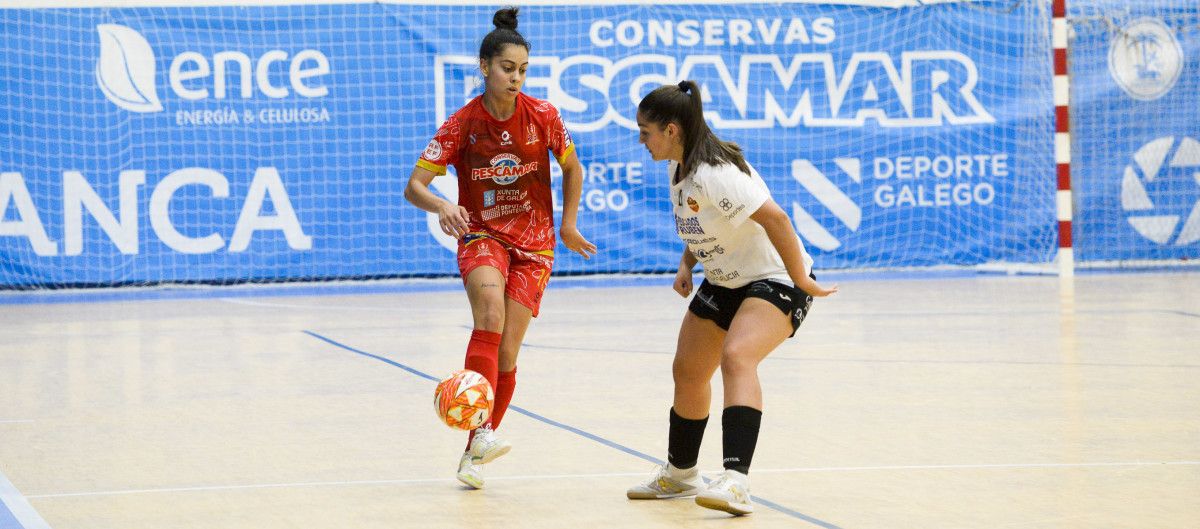 Partido de play-off polo título de liga entre Poio Pescamar e Burela na Seca