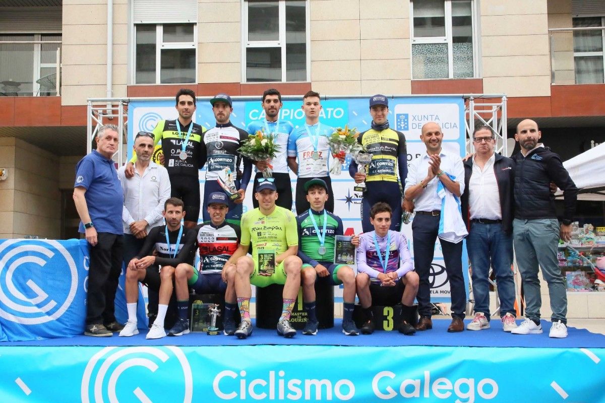 Podio do Gran Premio Concello do Porriño