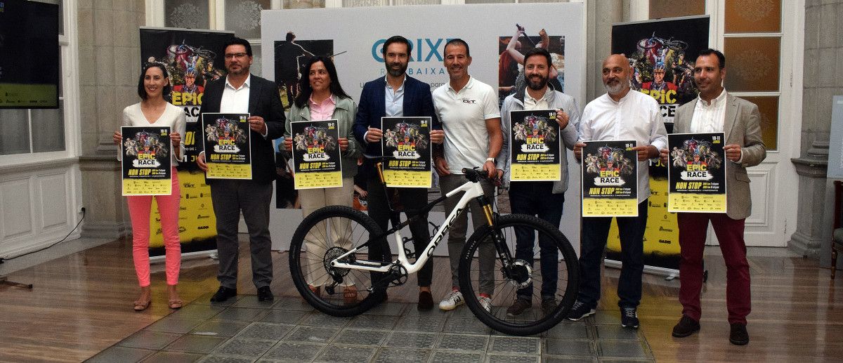 Presentación da Epic Race 2023 na sede da Deputación de Pontevedra