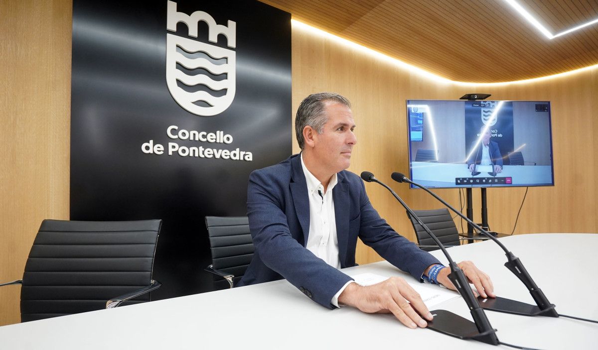 Rafa Domínguez, portavoz del PP de Pontevedra