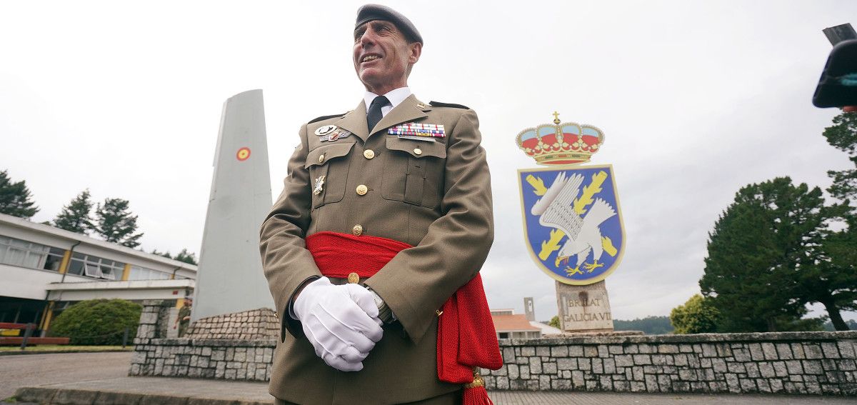 Xeneral de Brigada Alfonso Pardo de Santayana, xefe da Brilat