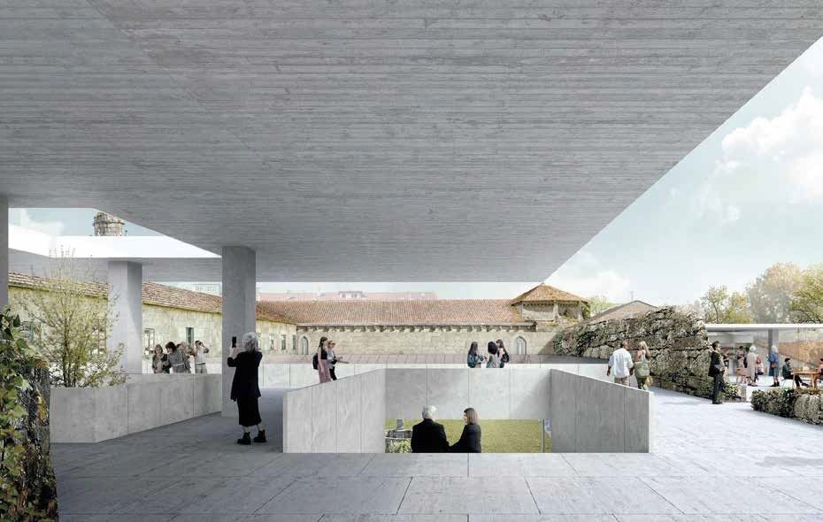 Infografía del anteproyecto del estudio Nieto Sobejano Arquitectos 