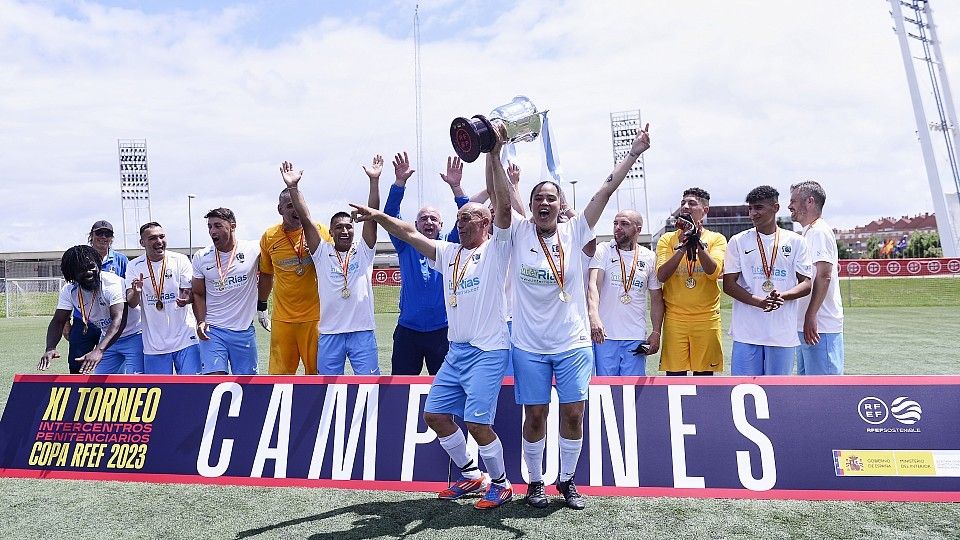 El Centro Penitenciario de A Lama, campeón del XI Torneo Intercentros Penitenciarios – Copa RFEF 2023