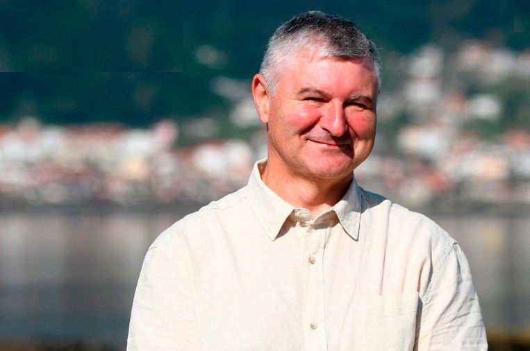 Xulio Barreiro, concelleiro do BNG en Poio