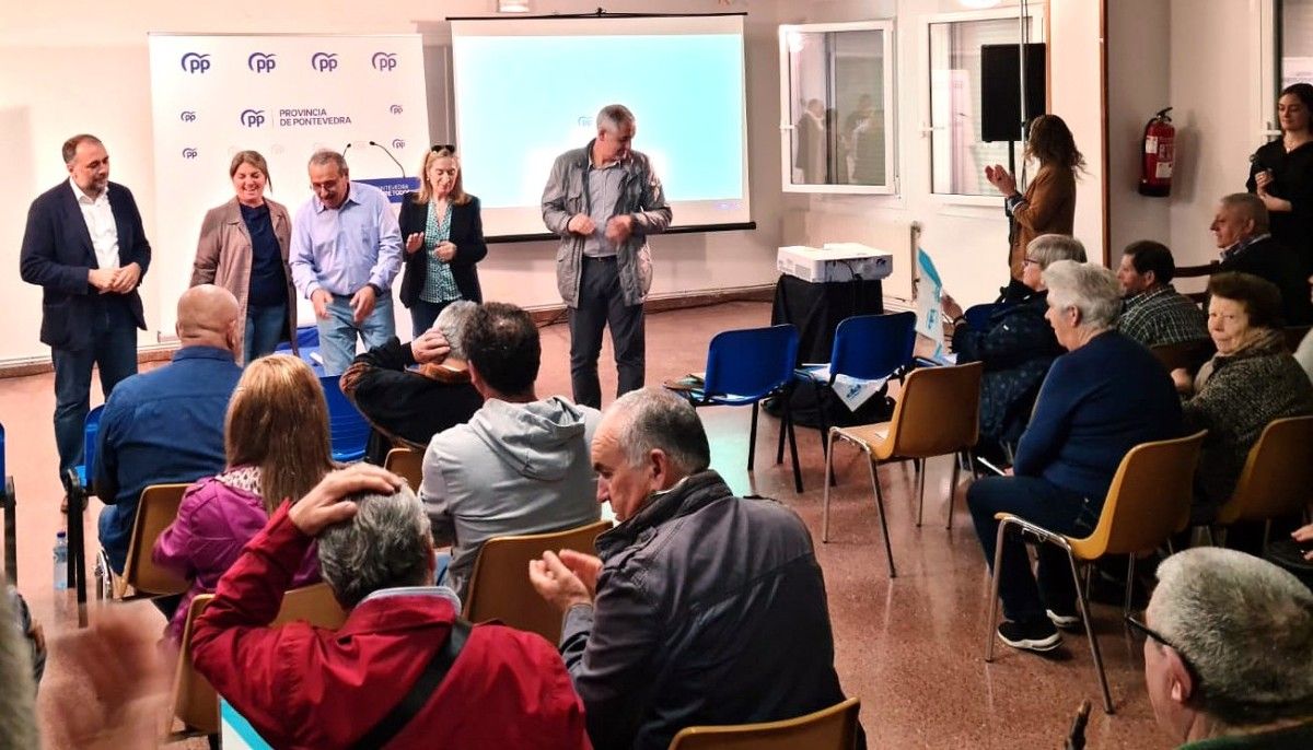 Presentación da candidatura do PP de Eduardo Ruadas en Barro