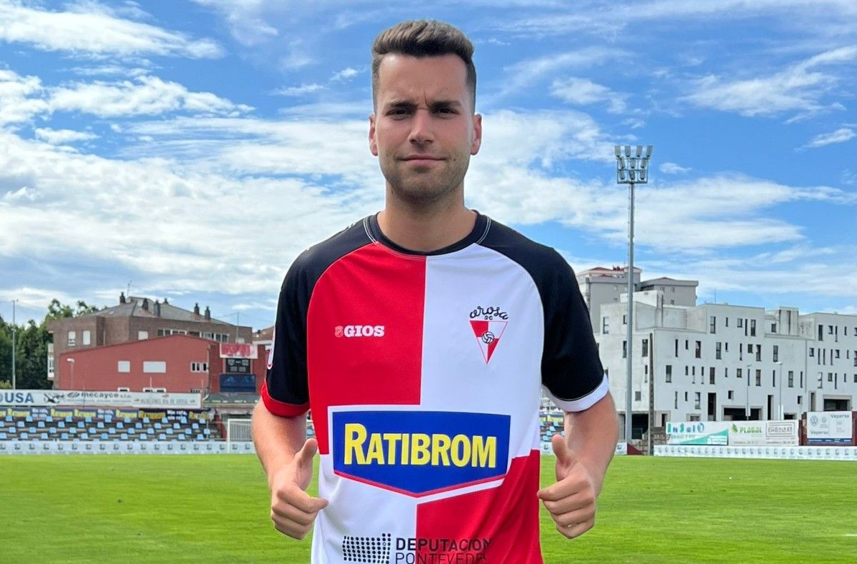 Antón Concheiro, nuevo jugador del Arosa SC