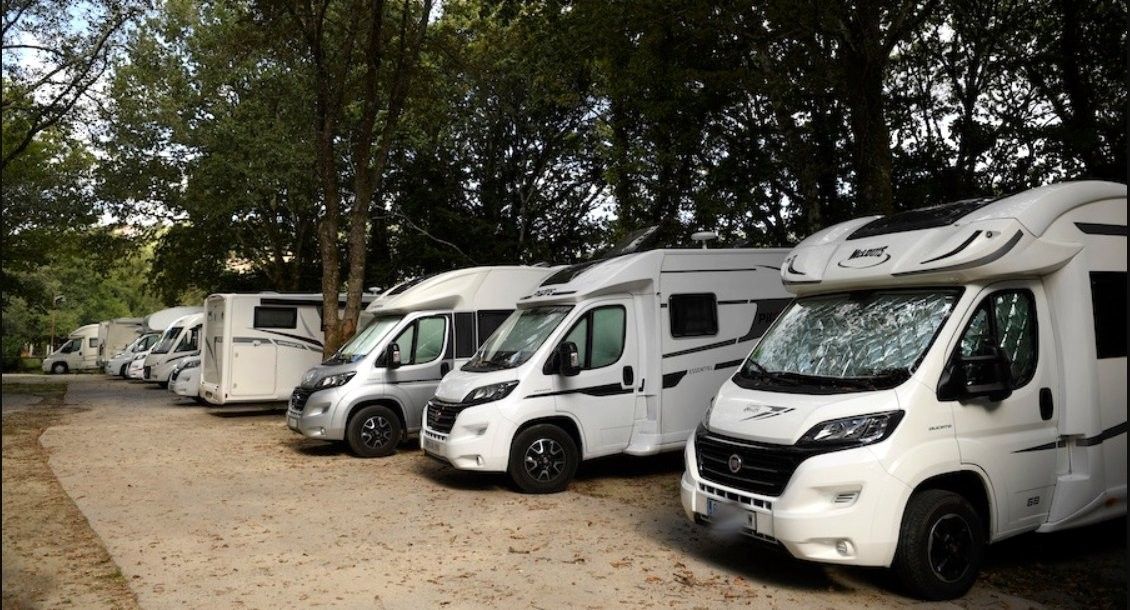 Estacionamiento de autocaravanas