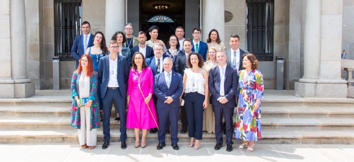 Pleno de investidura en el Concello de Marín