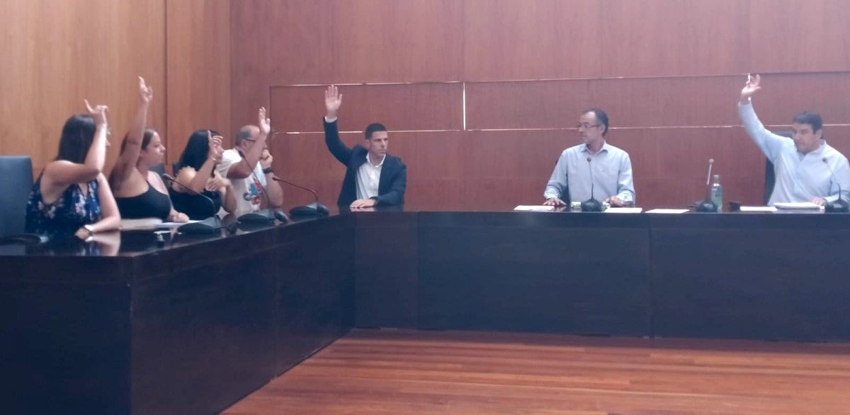 Investidura de Luís Arosa en A Illa de Arousa