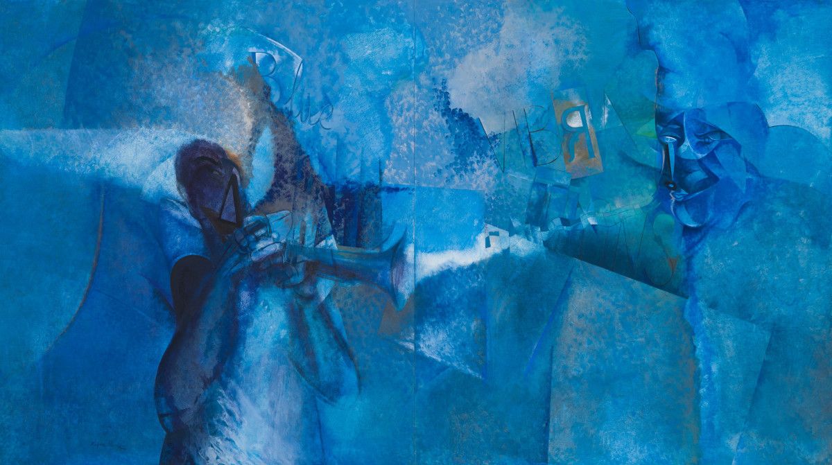 "Blue vibrations", de Rafael Úbeda