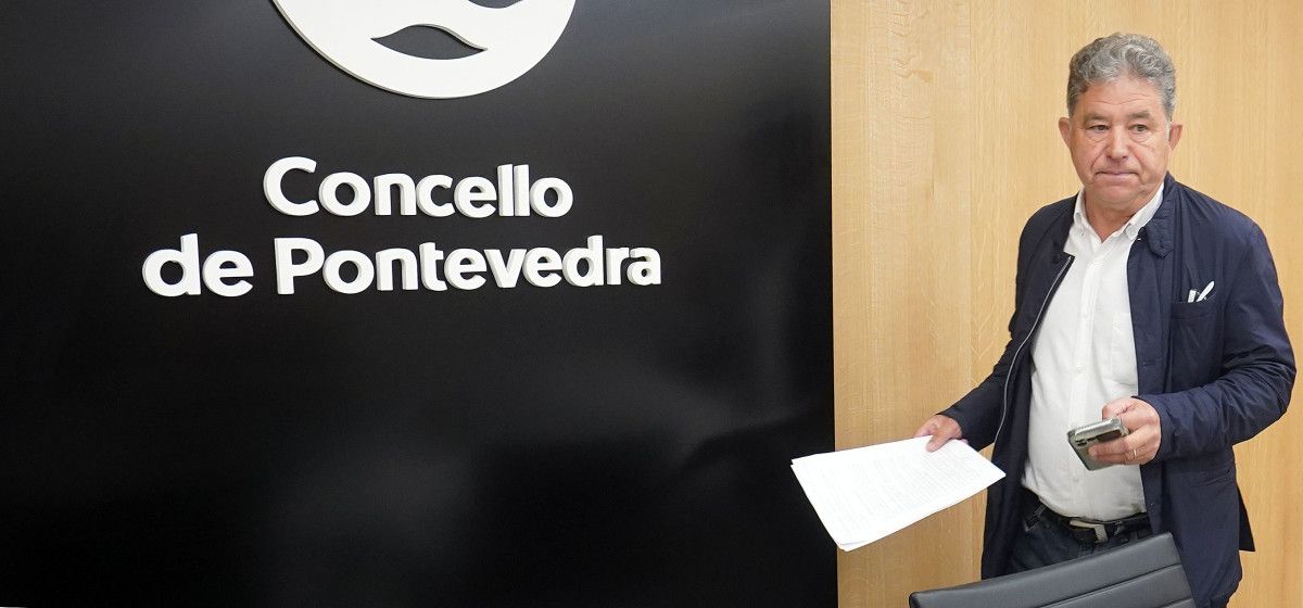 Miguel Anxo Fernández Lores, alcalde de Pontevera