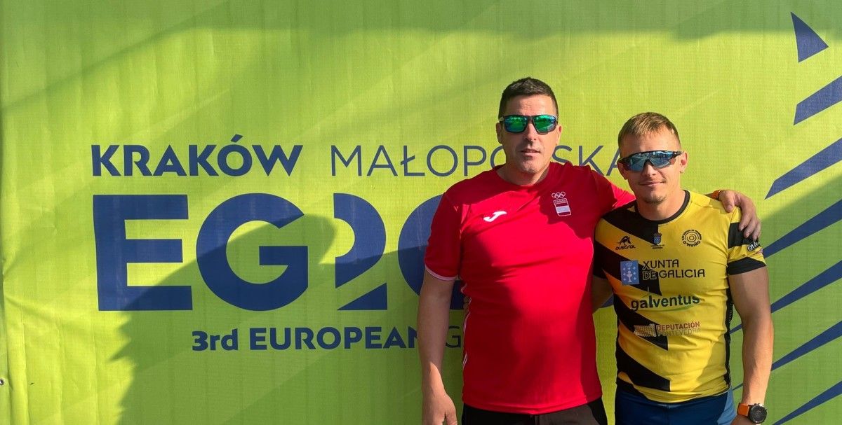 Adrián Sieiro, en Cracovia para participar nos Xogos Europeos