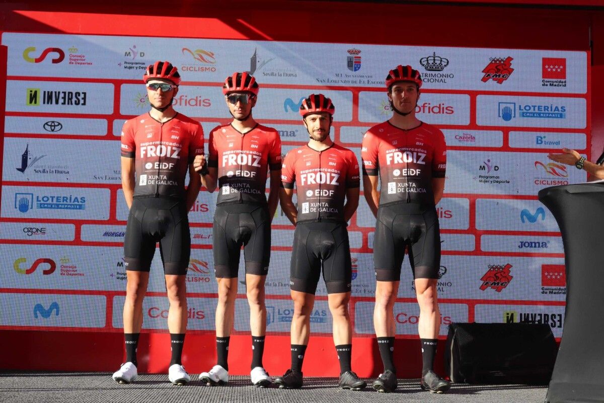 Catro dos participantes do Froiz no Campionato de España