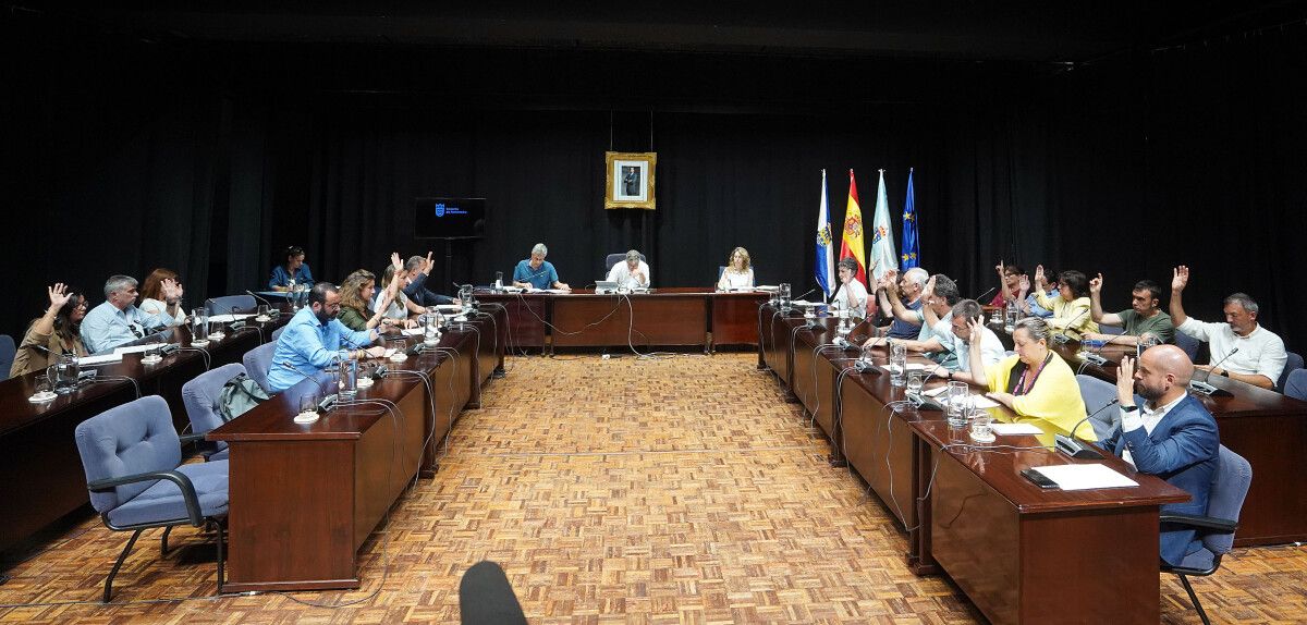 Pleno municipal para organizar el mandato 2023-2027