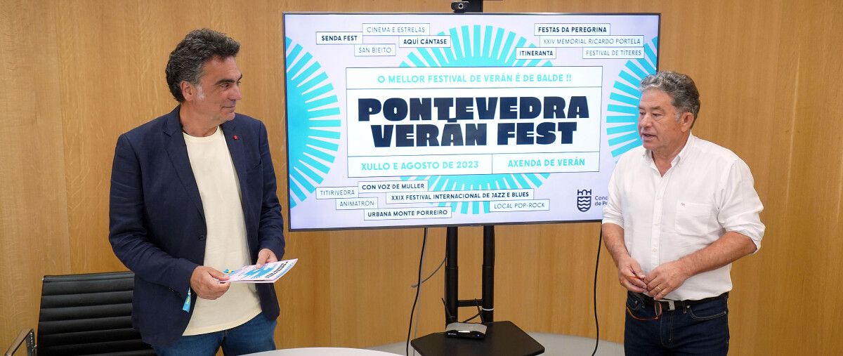 Presentación de las Festas de Verán de Pontevedra