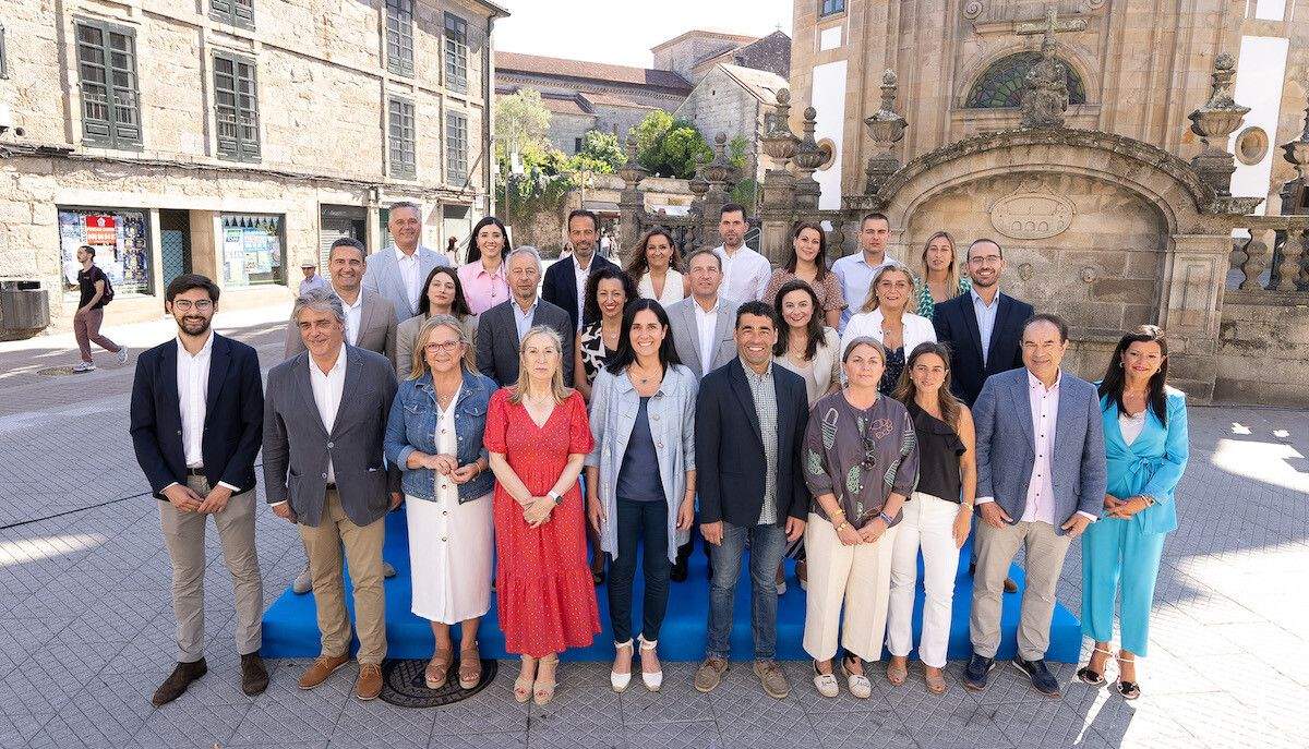 Presentación de la candidatura del PP por Pontevedra a las elecciones del 23J