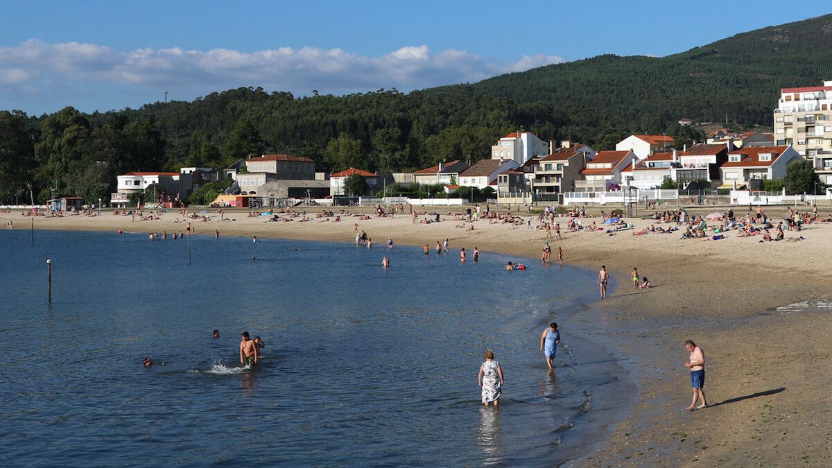 Praia da Concha-Compostela, en Vilagarcía