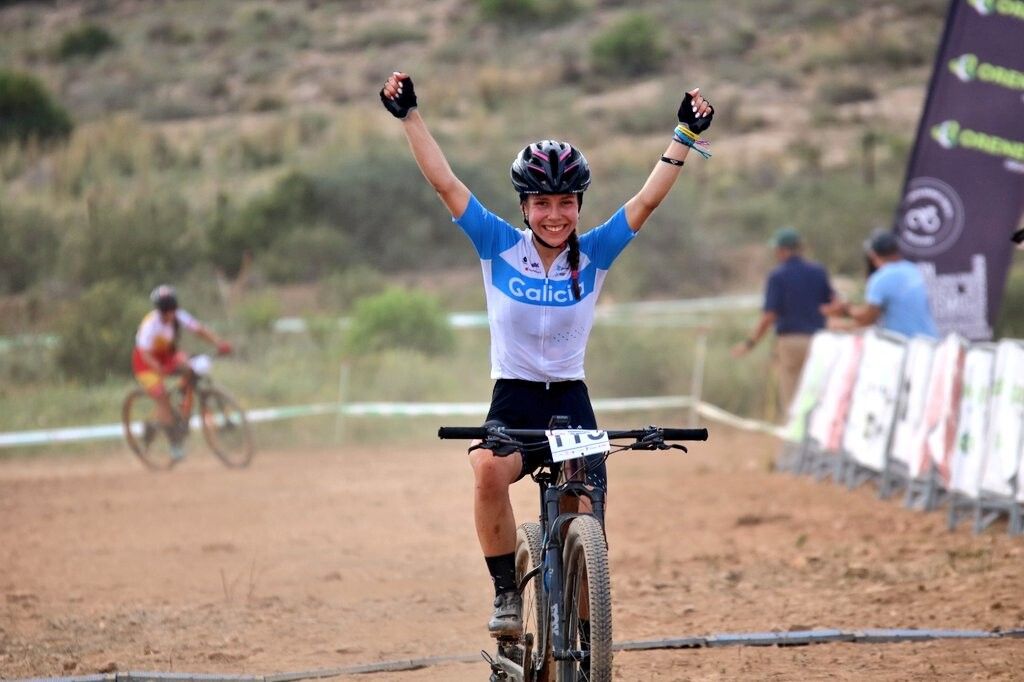 Lorena Patiño campioa de España cadete de BTT