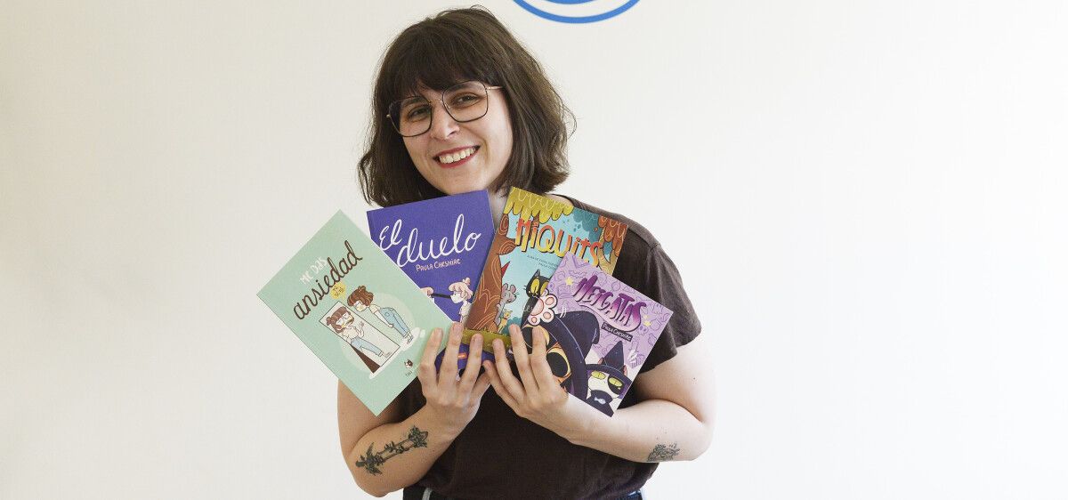 La ilustradora pontevedresa Paula Cheshire participa en la Festa dos Libros 2023