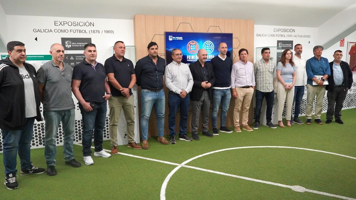 Reunión de los representantes de los equipos gallegos que compiten en Primera y Segunda Federación
