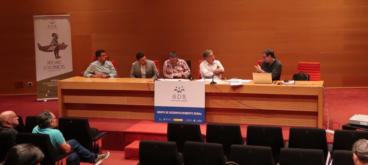 Xunta directiva e a Asemblea xeral do Grupo de Desenvolvemento Rural Pontevedra Morrazo