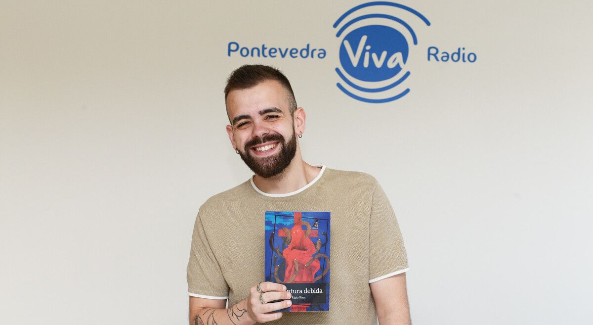 O autor pontevedrés Fabio Rivas