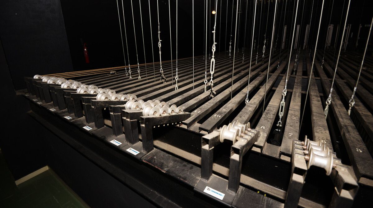 Obras realizadas en la tramoya del Teatro Principal