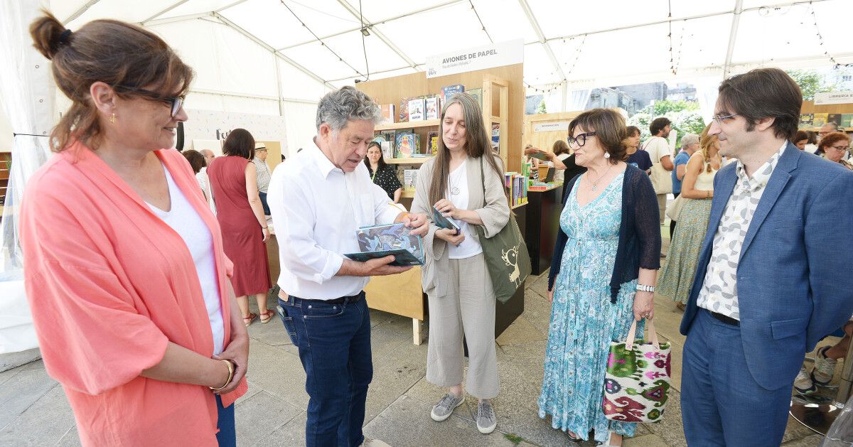 Carme da Silva, Miguel Fernández Lores, Paz Castro, Fina Casalderrey e Kiko da Silva