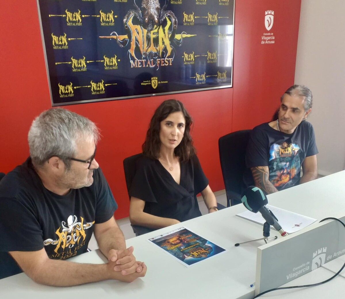 Presentación do "Metal Fest"