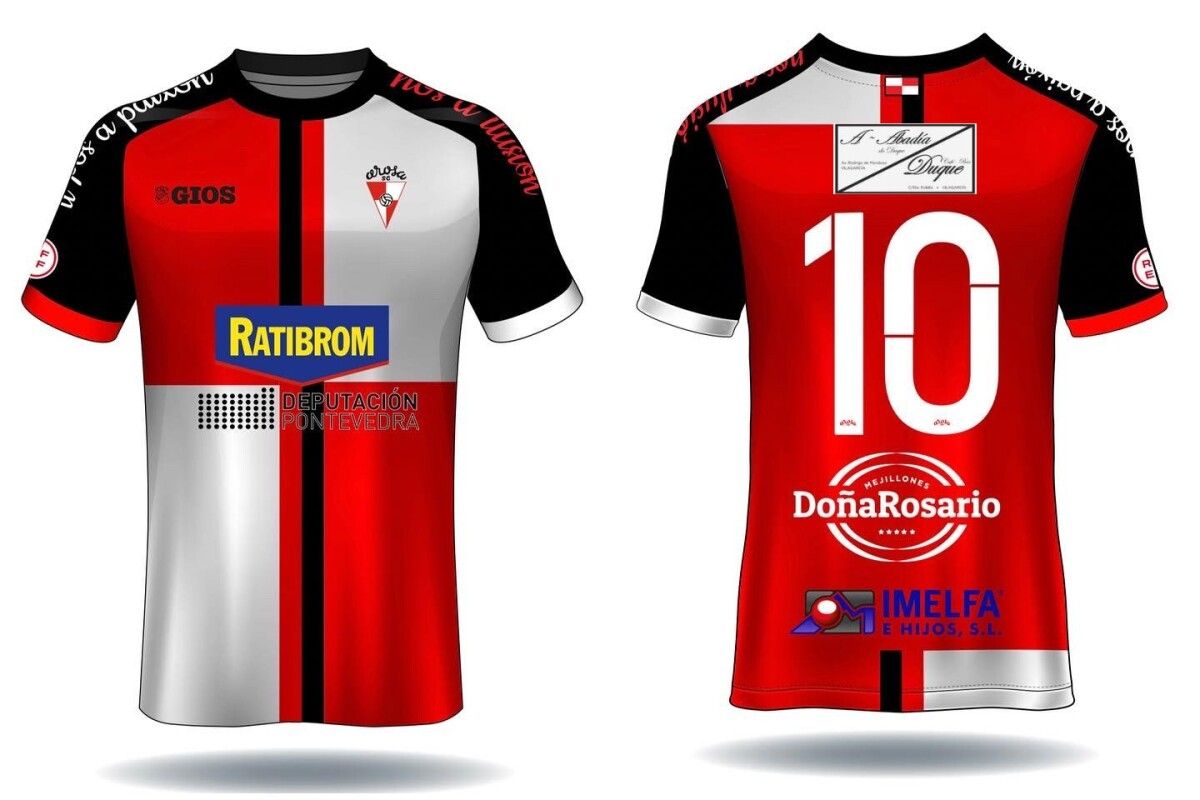 Camiseta do Arosa para a tempada 2023/2024