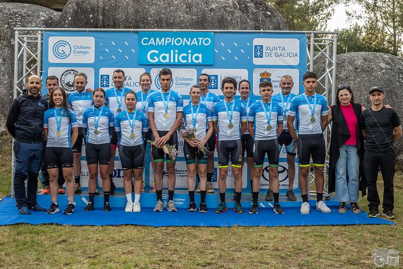Campións galegos de XCO en Outeiro de Rei