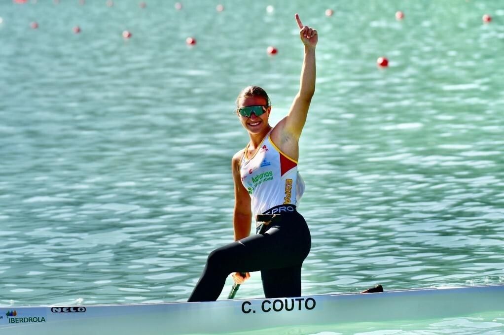 Claudia Couto, no Mundial sub23 de piragüismo de Auronzo di Cadore