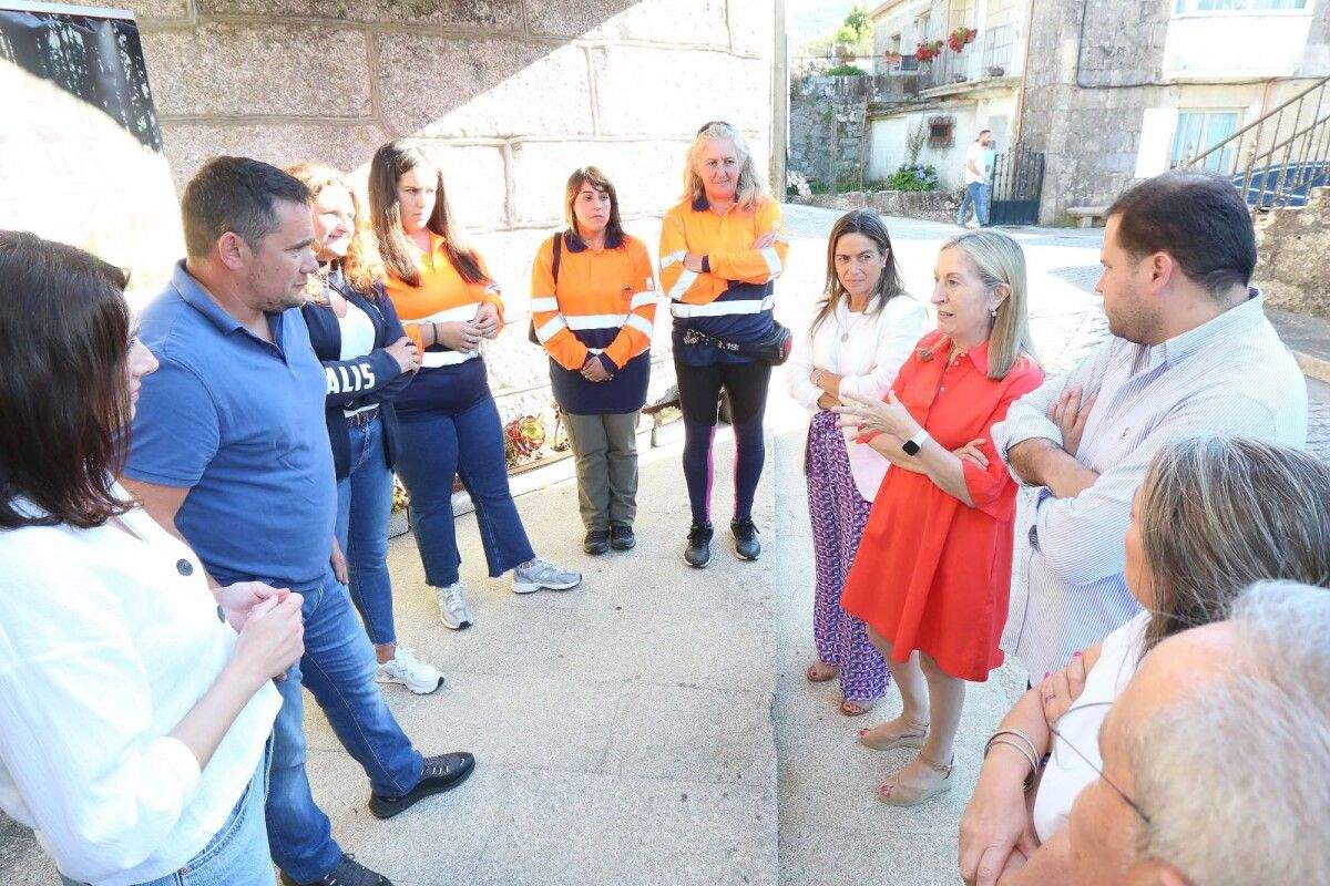 Visita da candidatura do PP á empresa Forestalis en Cerdedo-Cotobade 