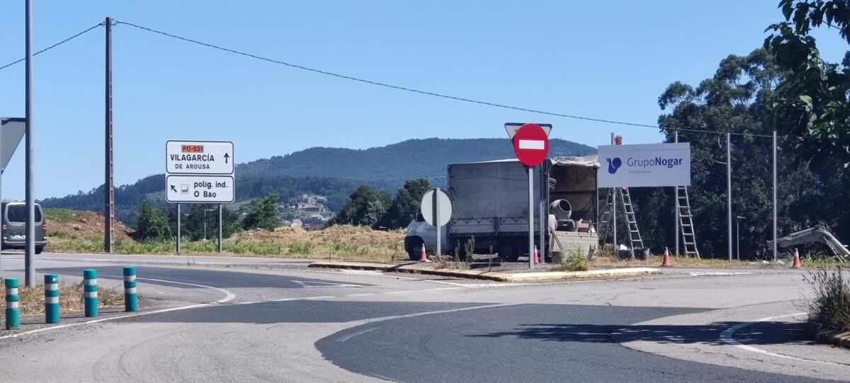 Parcela donde se construirá el nuevo parque empresarial de O Vao